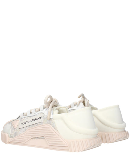 Dolce & Gabbana Gray Fabric Sneakers