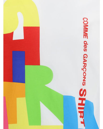 Comme Des Garçons White Cotton T-Shirt