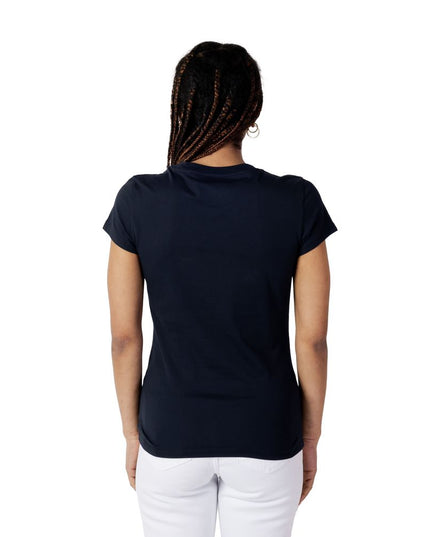 Armani Exchange Blue Cotton T-Shirt