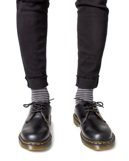 Dr. Martens Black Leather Oxfords And Derby