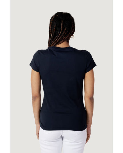 Armani Exchange Blue Cotton T-Shirt