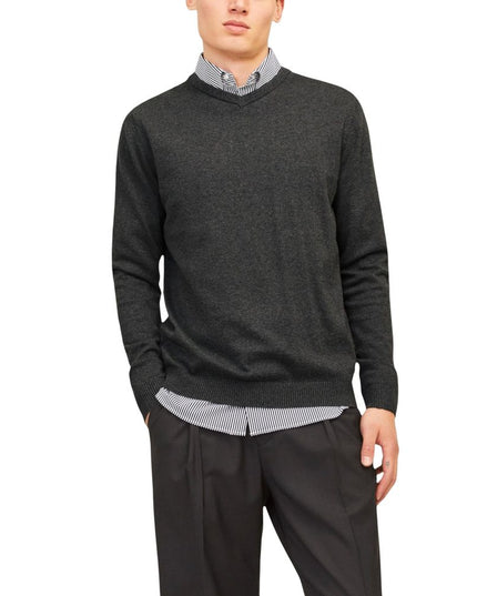 Jack Jones Gray Cotton Sportswear