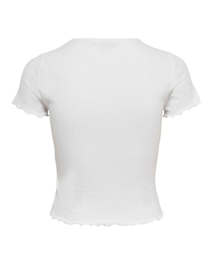 Only White Polyester Clothing