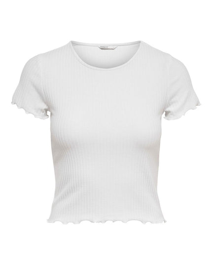 Only White Polyester Clothing