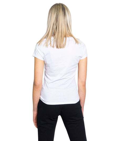 Armani Exchange White Cotton T-Shirt