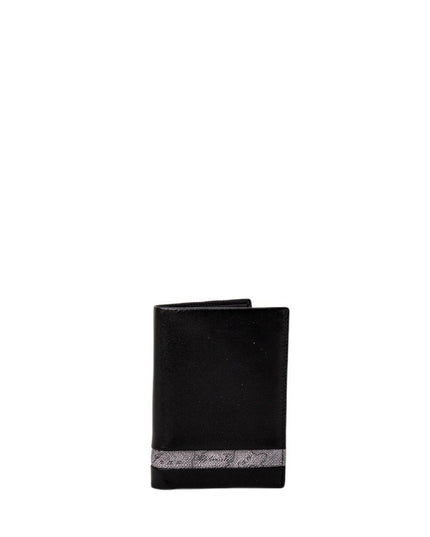 Alviero Martini Prima Classe Black Leather Wallet