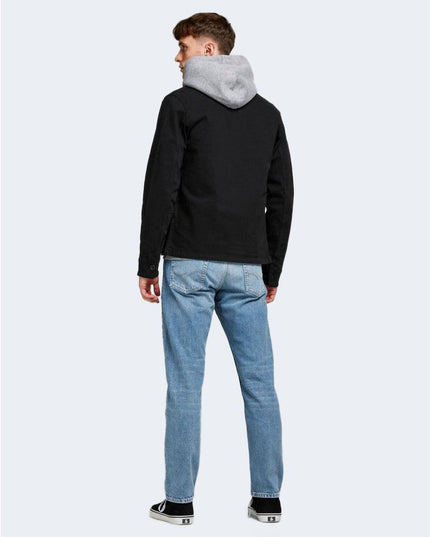 Jack Jones Blue Cotton Relaxed Fit Jean