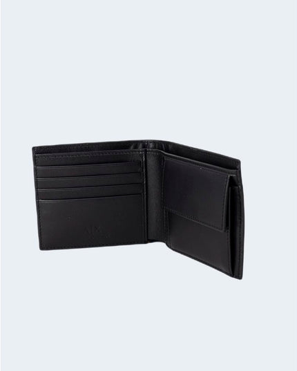 Armani Exchange Black Leather Wallet