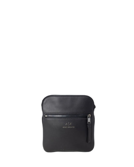 Armani Exchange Black Polyester Messenger Bag