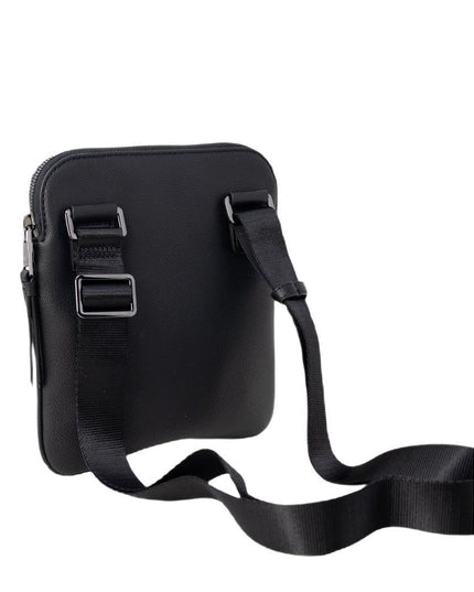 Armani Exchange Black Polyester Messenger Bag