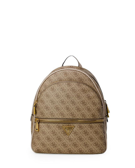 Guess Brown Polyethylene Backpack