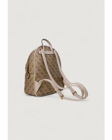 Guess Brown Polyethylene Backpack