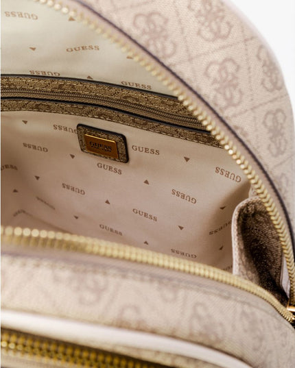 Guess Brown Polyethylene Backpack