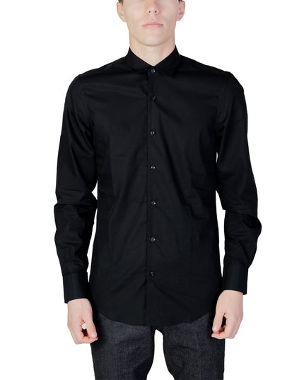 Antony Morato Black Cotton Shirt