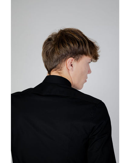 Antony Morato Black Cotton Shirt