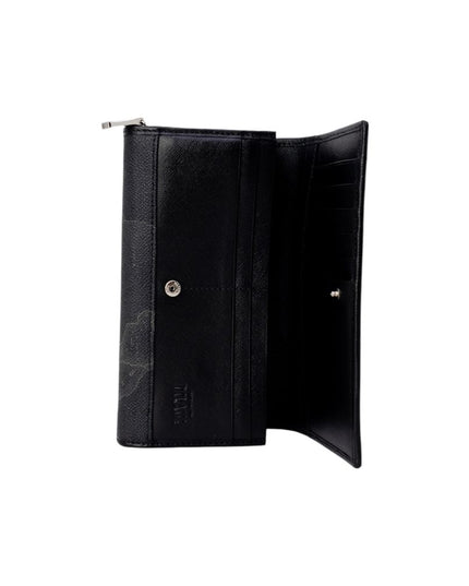 Alviero Martini Prima Classe Black Leather Wallet