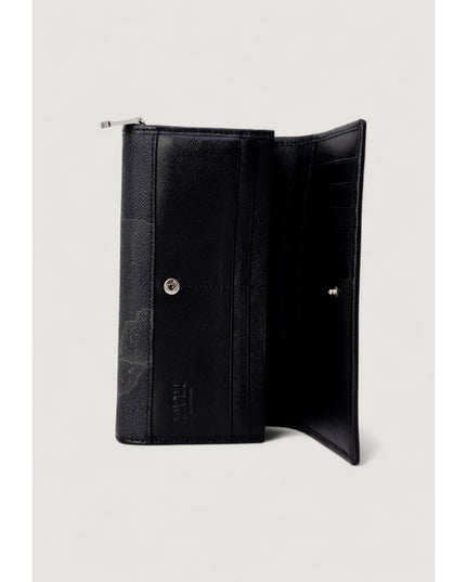 Alviero Martini Prima Classe Black Leather Wallet