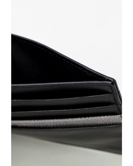 Alviero Martini Prima Classe Gray Leather Cardholder