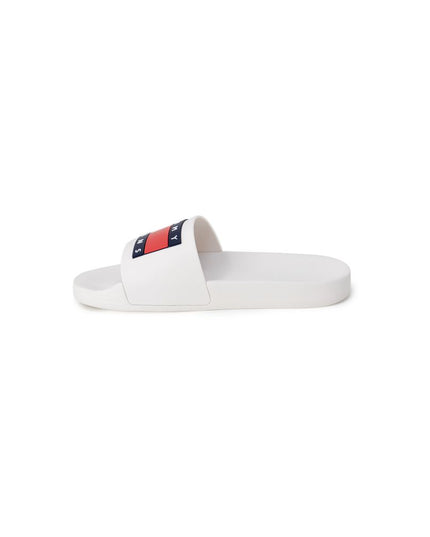 Tommy Hilfiger Jeans White Polyethylene Slippers
