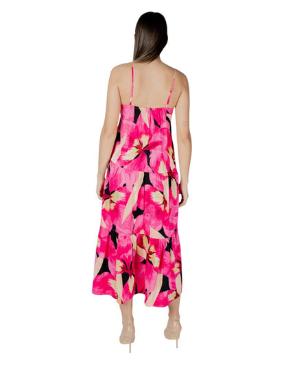 Only Multicolor Viscose Long Dress