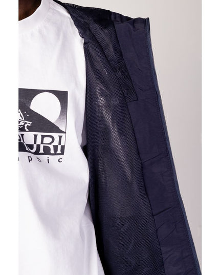 Napapijri Blue Polyester Shell Jacket