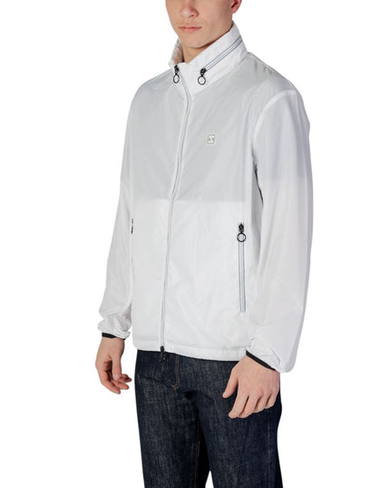 Armani Exchange White Polyester Shell Jacket