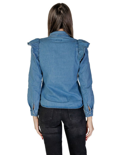 Only Blue Cotton Blouse