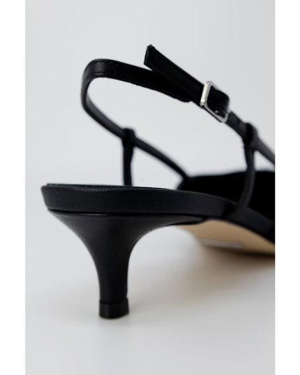 Guess Black Polyester High Heel Pumps