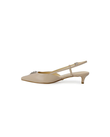 Guess Beige Polyester High Heel Pumps