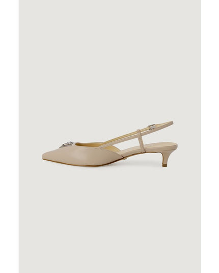 Guess Beige Polyester High Heel Pumps