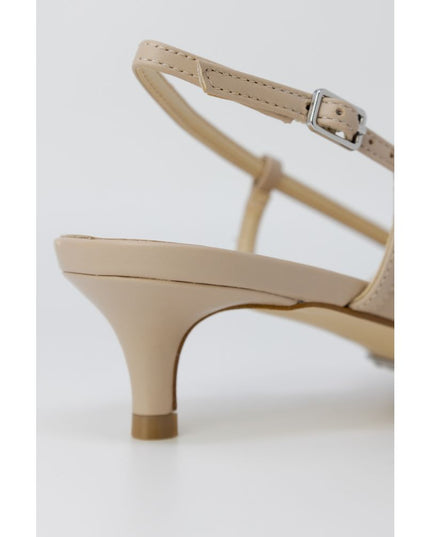 Guess Beige Polyester High Heel Pumps