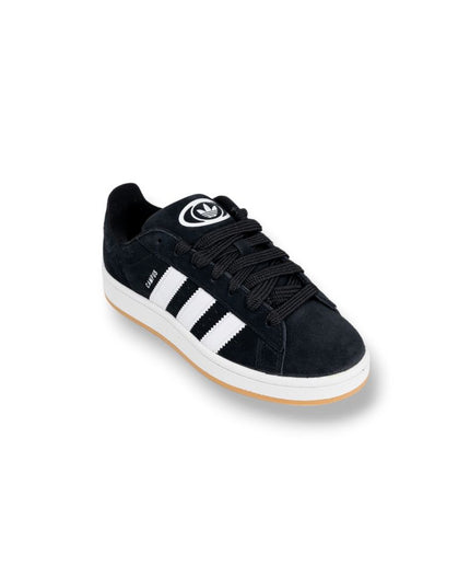 Adidas Originals Black Leather Low Top Sneakers