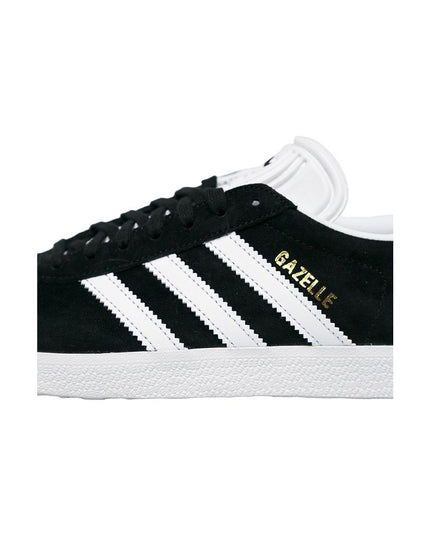 Adidas Originals Black Leather Low Top Sneakers