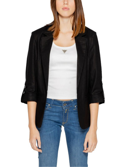 Only Black Linen Blazer