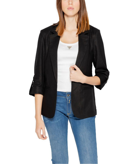 Only Black Linen Blazer