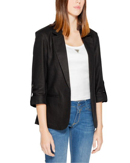 Only Black Linen Blazer