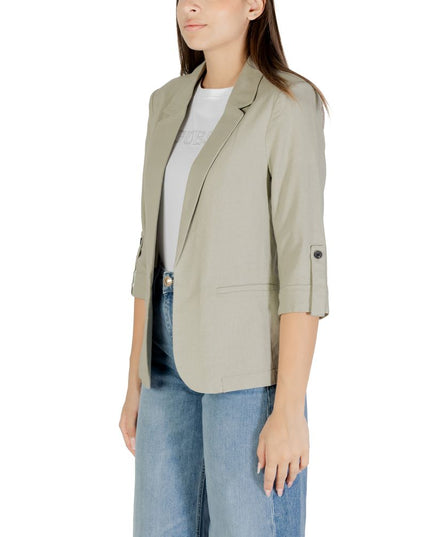 Only Green Linen Blazer