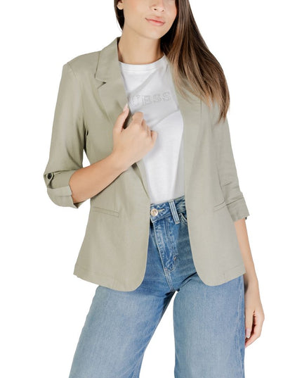 Only Green Linen Blazer