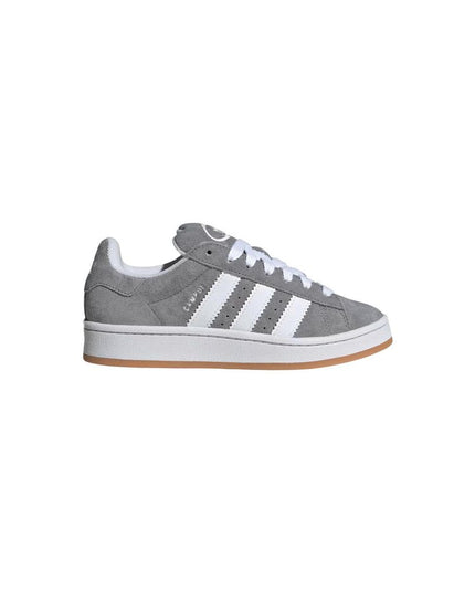 Adidas Originals Gray Leather Low Top Sneakers