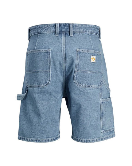 Jack Jones Light Blue Cotton Bermuda Shorts