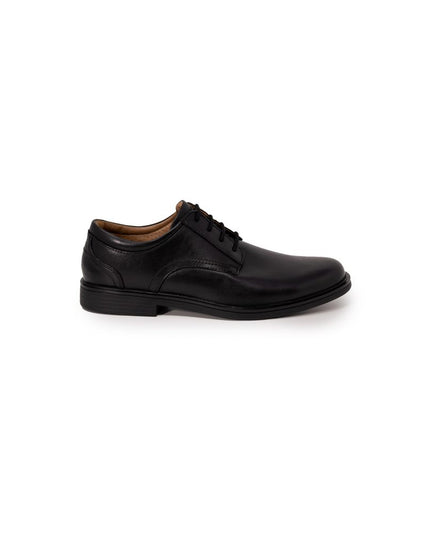 Clarks Black Leather Oxfords And Derbies