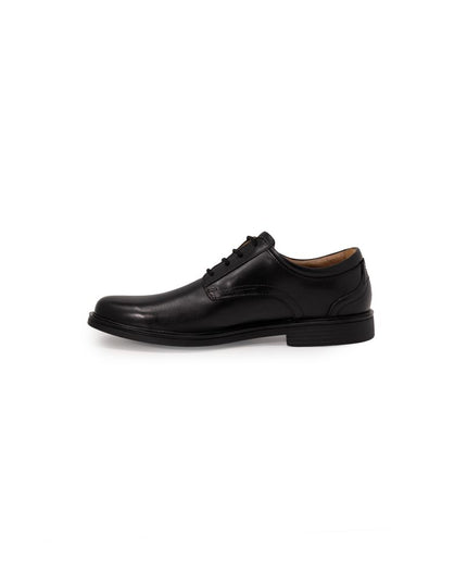 Clarks Black Leather Oxfords And Derbies