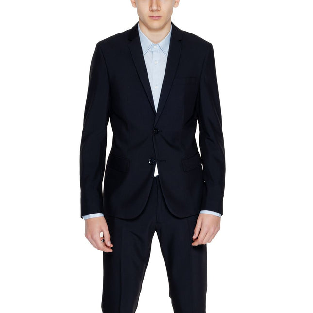 Antony Morato Black Polyester Blazer