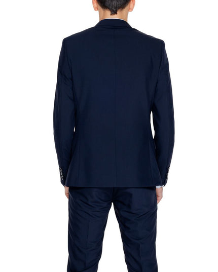 Antony Morato Blue Polyester Blazer