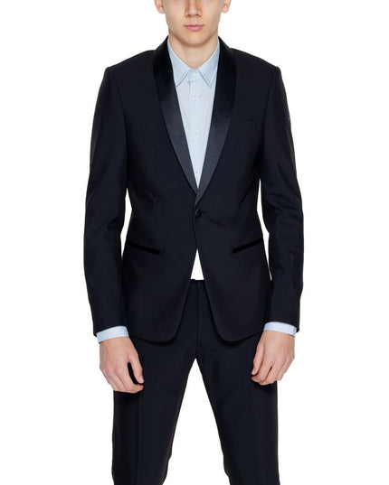 Antony Morato Black Polyester Blazer