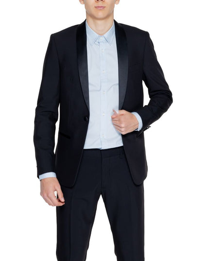 Antony Morato Black Polyester Blazer