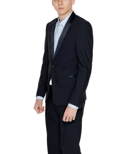 Antony Morato Black Polyester Blazer
