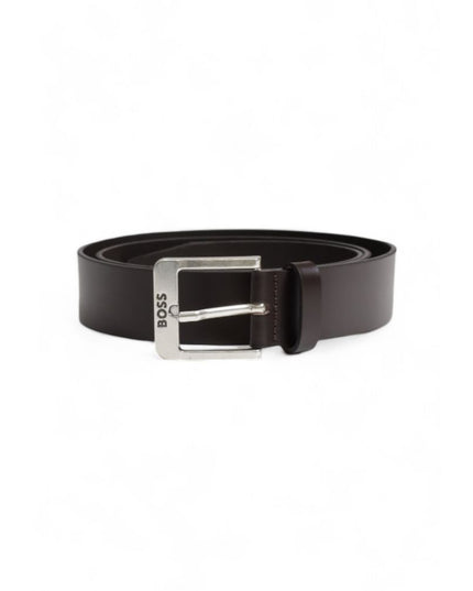 Hugo Boss Brown Leather Regular Belt