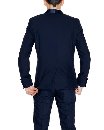 Antony Morato Blue Polyester Blazer