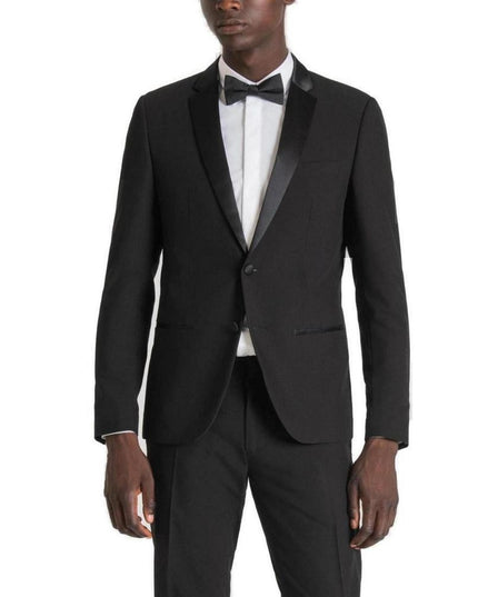 Antony Morato Black Polyester Blazer